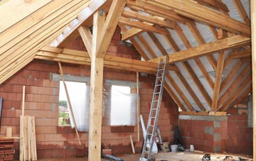 Horsecastle attic trusses